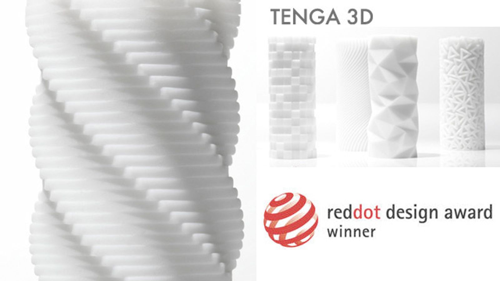 Tenga 3D Series Awarded Red Dot Award