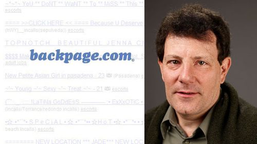 Village Voice, Kristof Battle Over Sex Trafficking Column