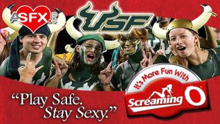 ASFX, The Screaming O Sponsor USF Safe Sex Events