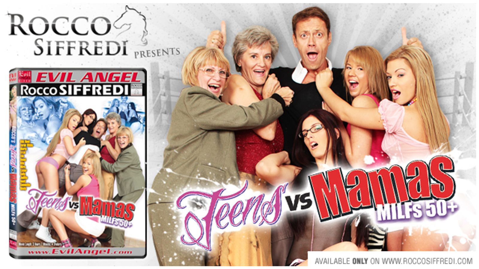 Rocco Siffredi Releases 'Teens Vs. Mamas' Web Exclusive