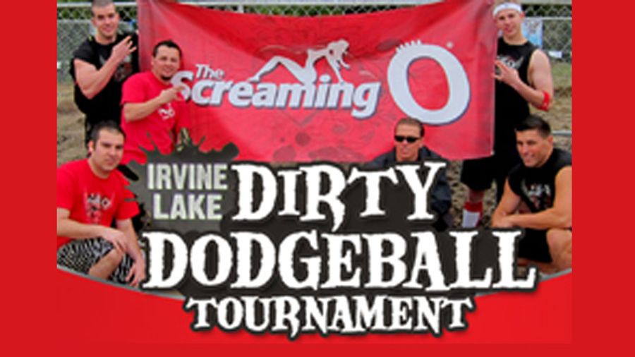 Screaming O Gets Dirty at Spring Break Dodgeball Tourney