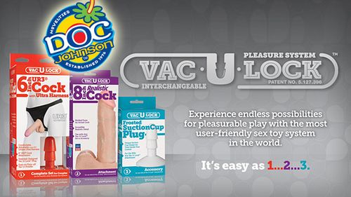 Doc Johnson Unveils Redesign for Vac-U-Lock Packaging