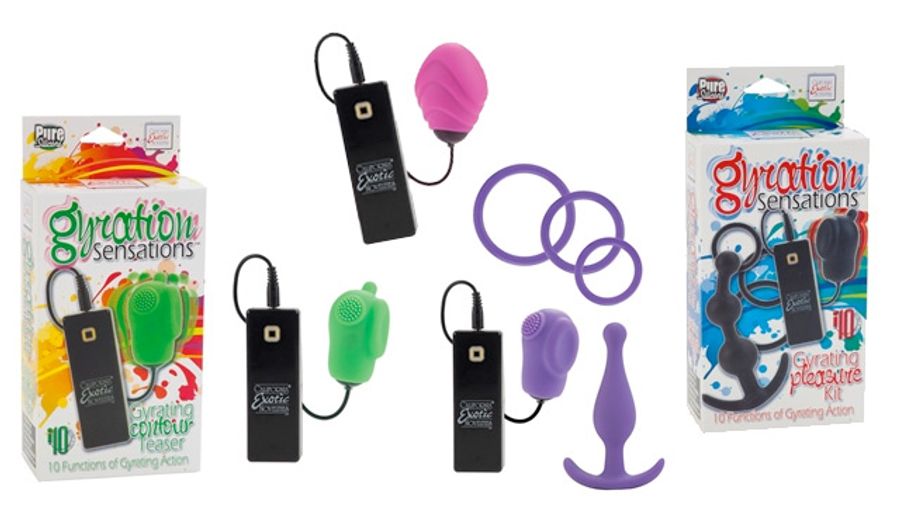 California Exotic Novelties Introduces Gyration Sensations