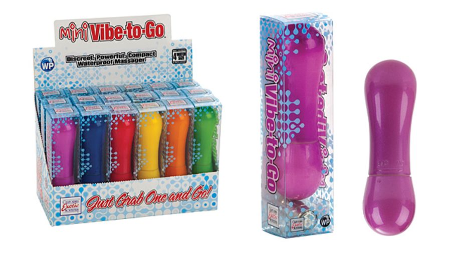 CalExotics Introduces Mini Vibe-to-Go Massagers