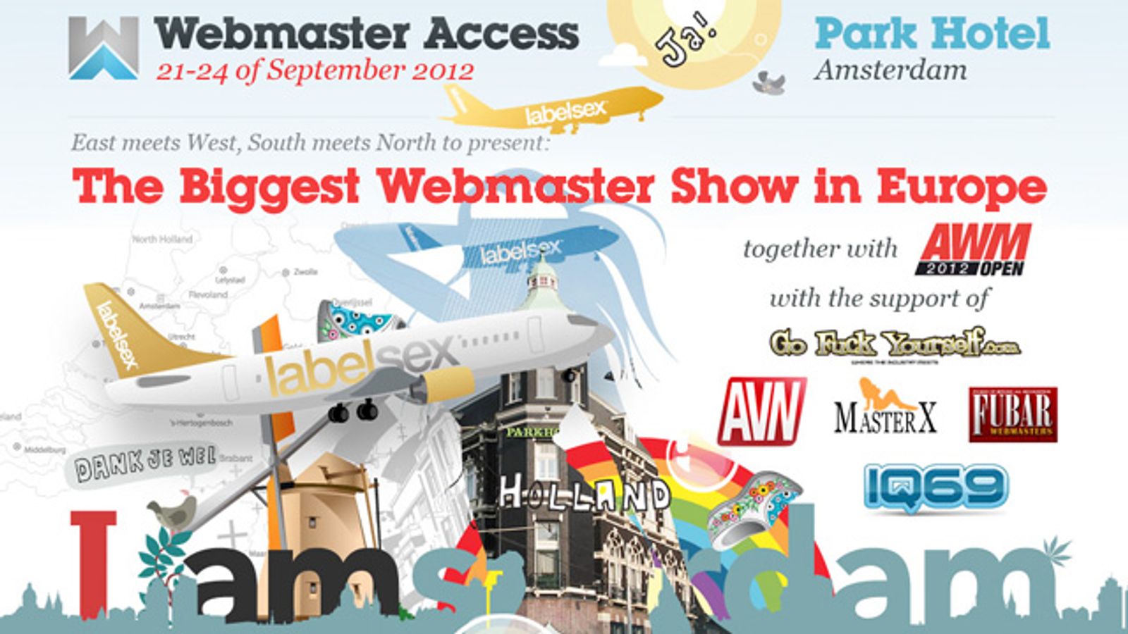 Webmaster Access Returns to Park Hotel Amsterdam, Sept. 21-24