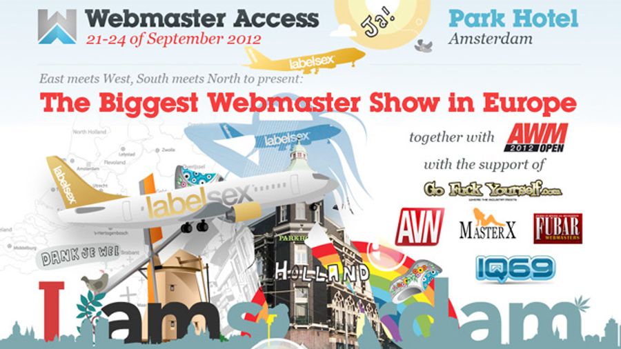 Webmaster Access Returns to Park Hotel Amsterdam, Sept. 21-24