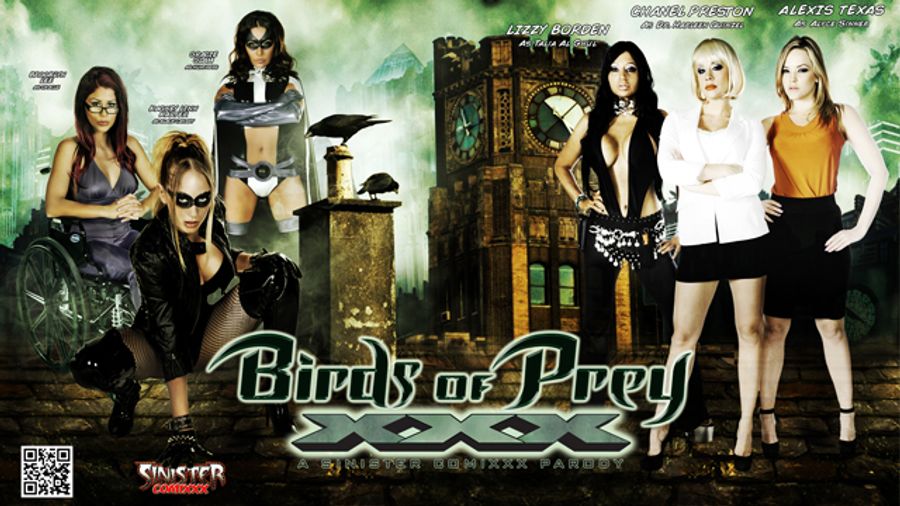 Sinister Comixxx Debuts Cover for First Release, 'Birds of Prey'