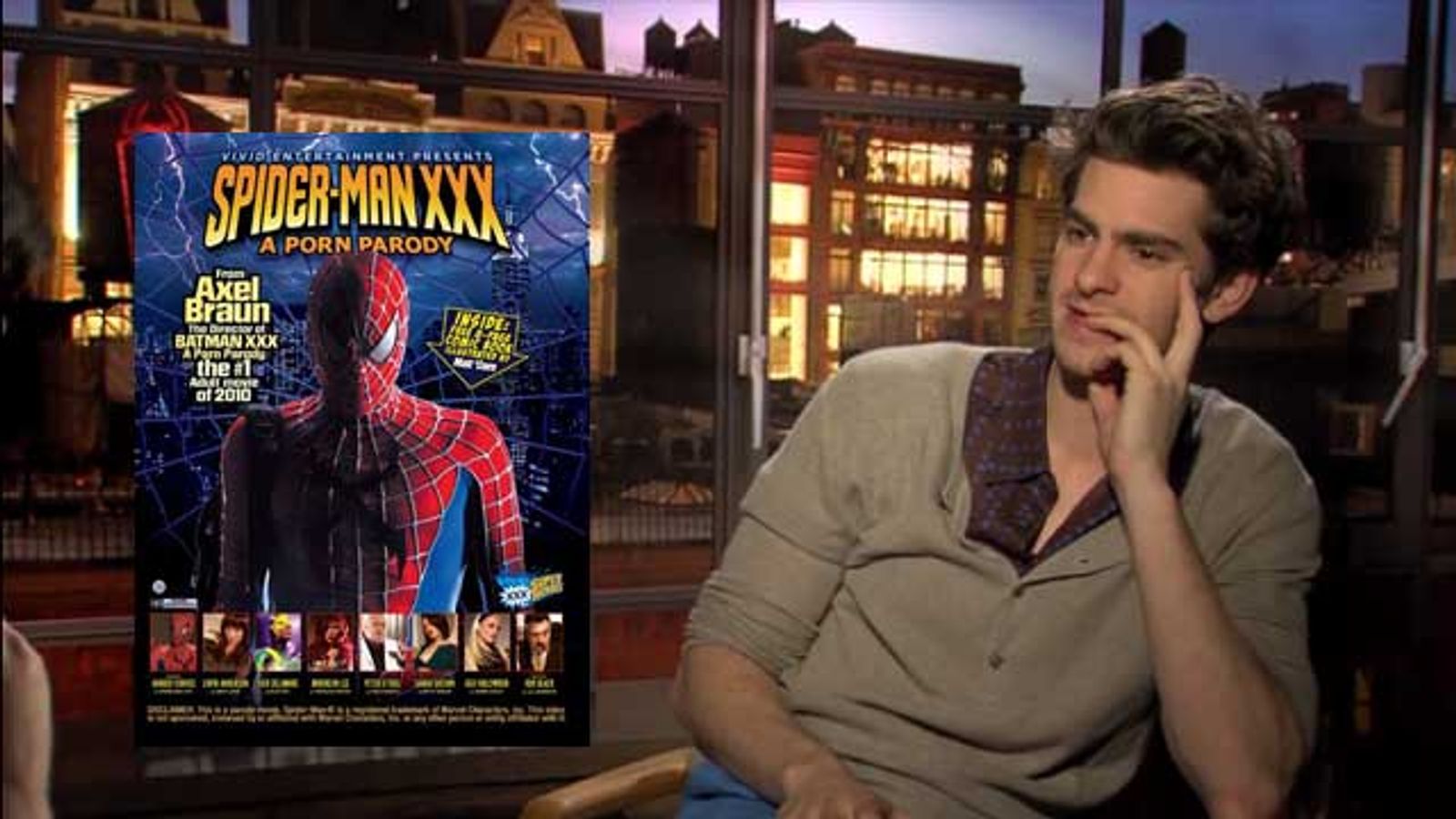 Andrew 'Spider-Man' Garfield Watched Vivid Parody for Inspiration