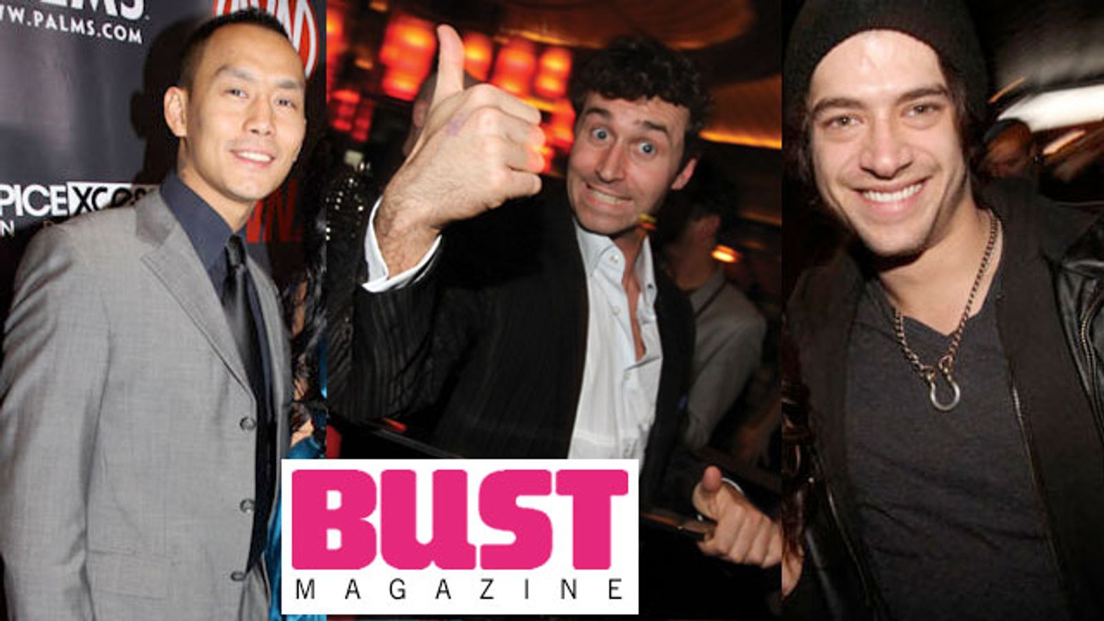 Porn Stars Corvus, Deen and Styles Lauded by 'Bust' Magazine