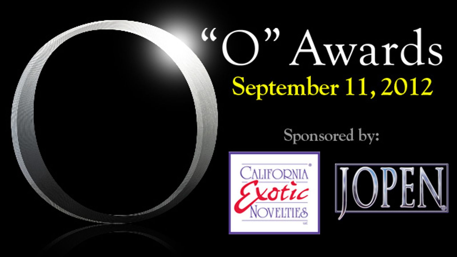 CalExotics, Jopen Sponsoring 'O' Awards During ANE