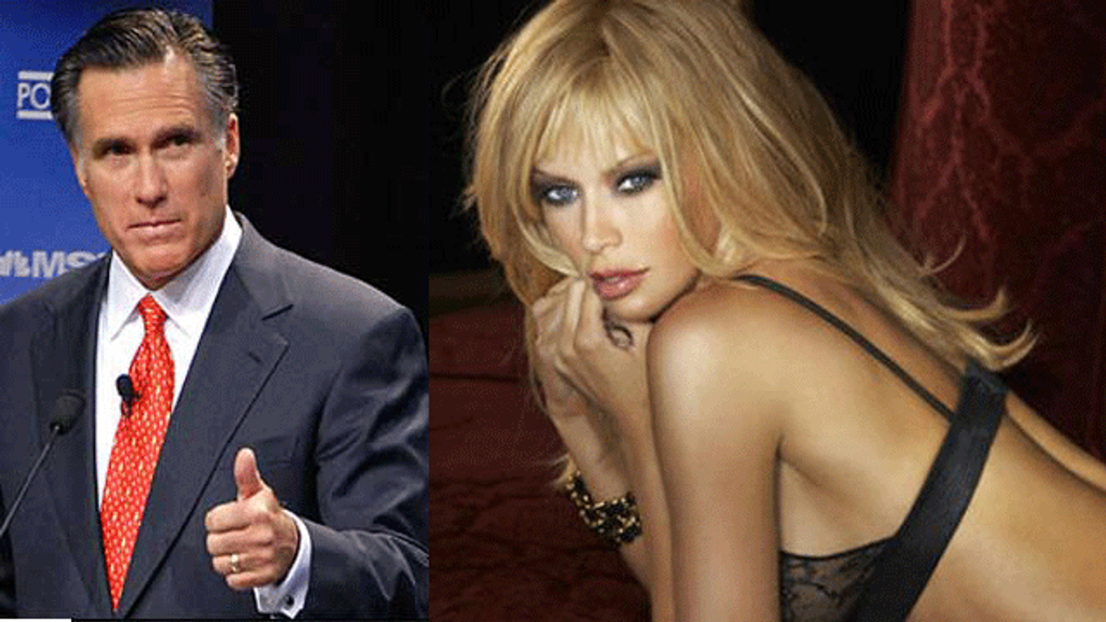 Jenna Jameson Comes Out in Favor of Romney