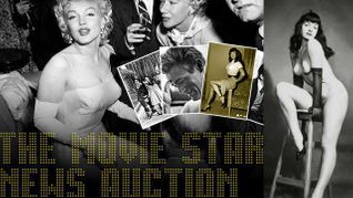 Upcoming Auctions & Sales Feature Bettie Page Material