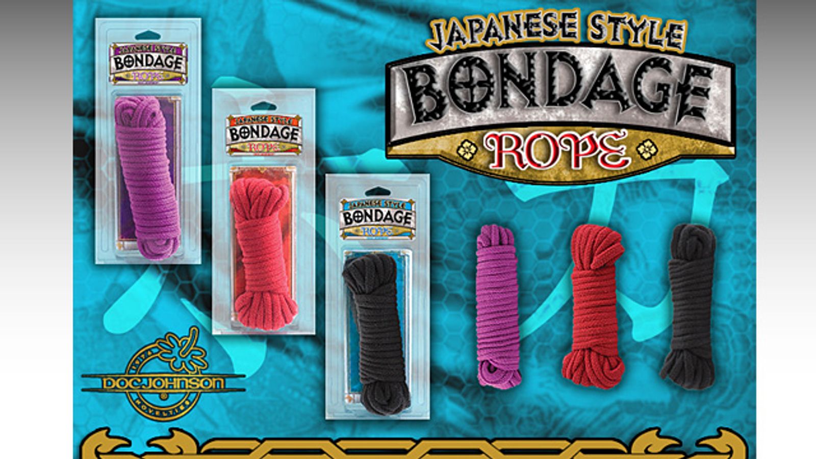 Doc Johnson Japanese Bondage Ropes Back In Stock