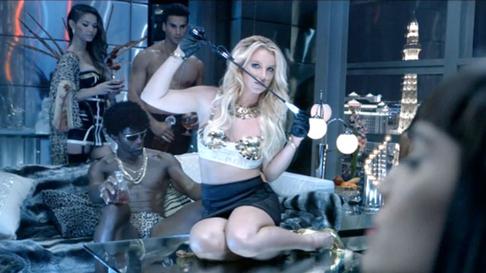 Amia Miley, Lovehoney Featured in Britney Spears Music Vid