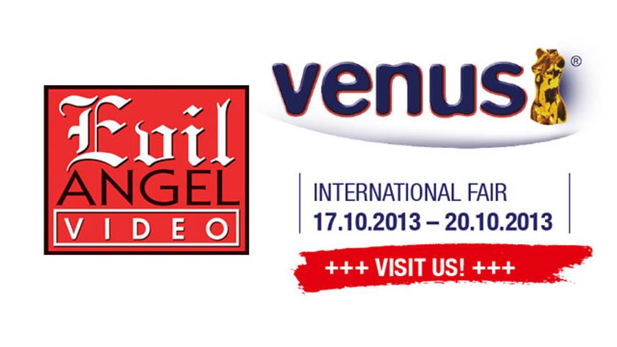 Evil Angel Pitches Tent at Venus, Offers Clients Deutsch Treat