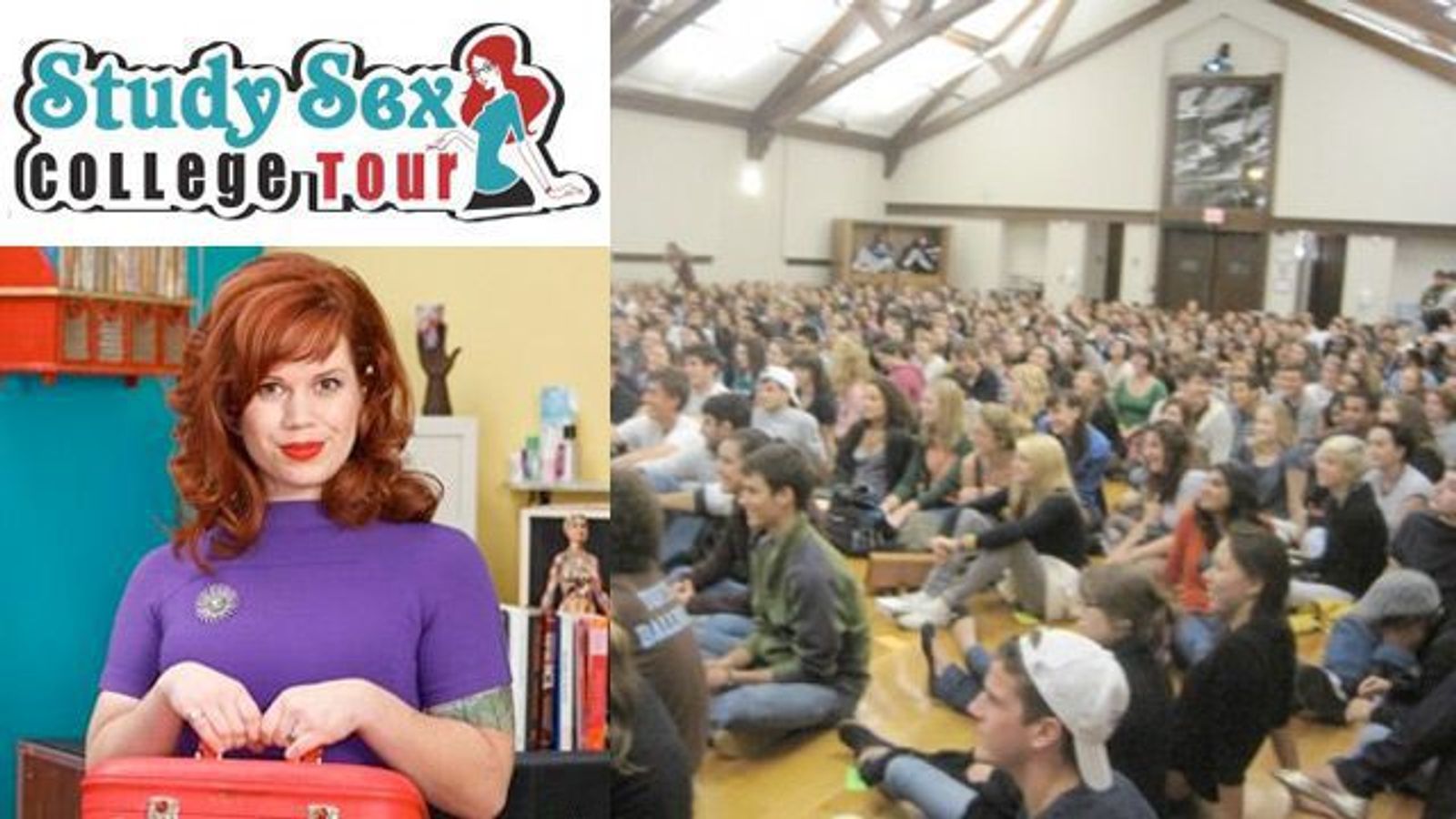 Megan Andelloux Study Sex College Tour Kicks Off Oct. 3 | AVN