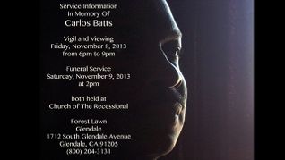 Vigil, Memorial Service Scheduled for Carlos Batts