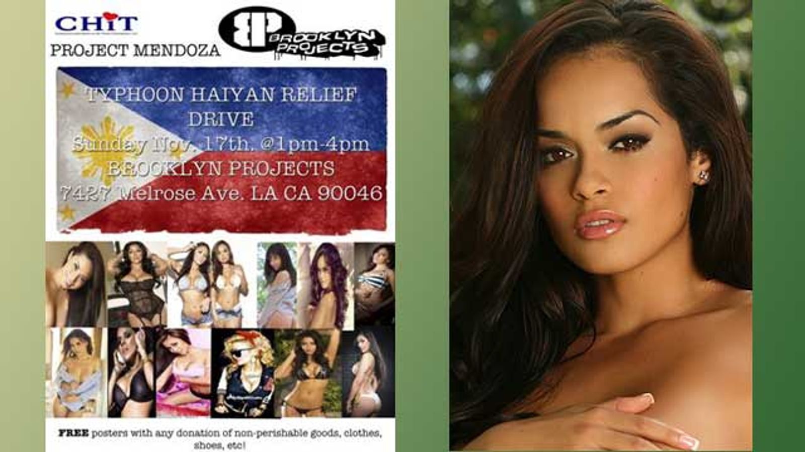 Daisy Marie, Models Host Philippines Victims Relief This Sunday
