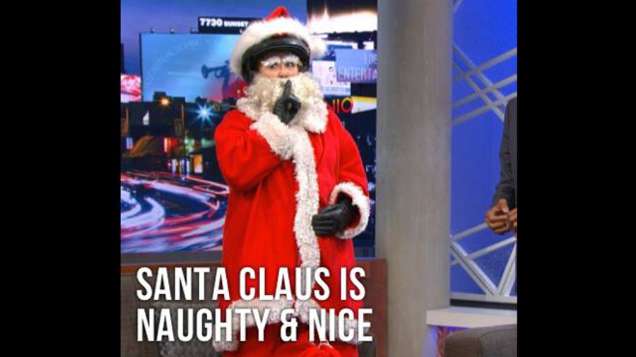 Sex Toy Expert Kim Airs Plays Santa On ‘Arsenio Hall Show’