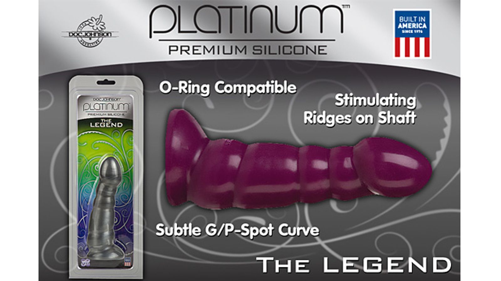 Doc Johnson Releases The Legend in Platinum Silicone