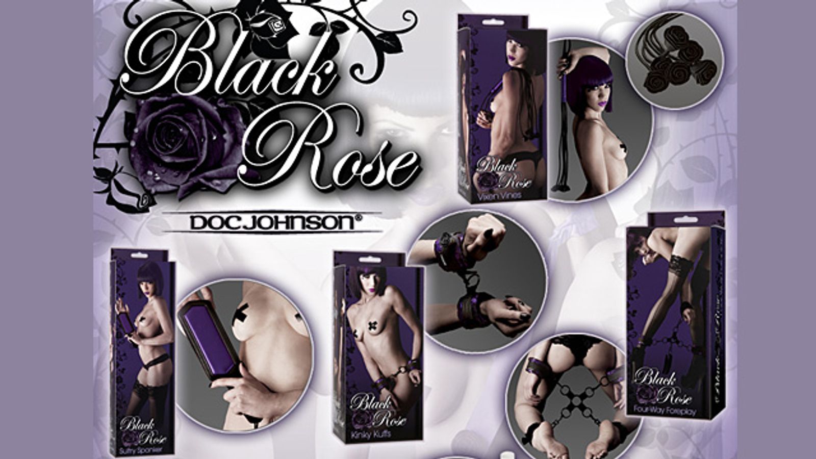 Doc Johnson Expands Best-Selling Black Rose Collection