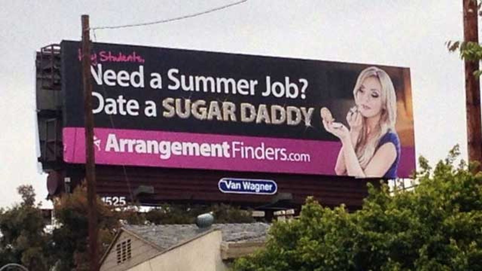 Billboards Promoting Sugar Daddies Feature Bree Olsen