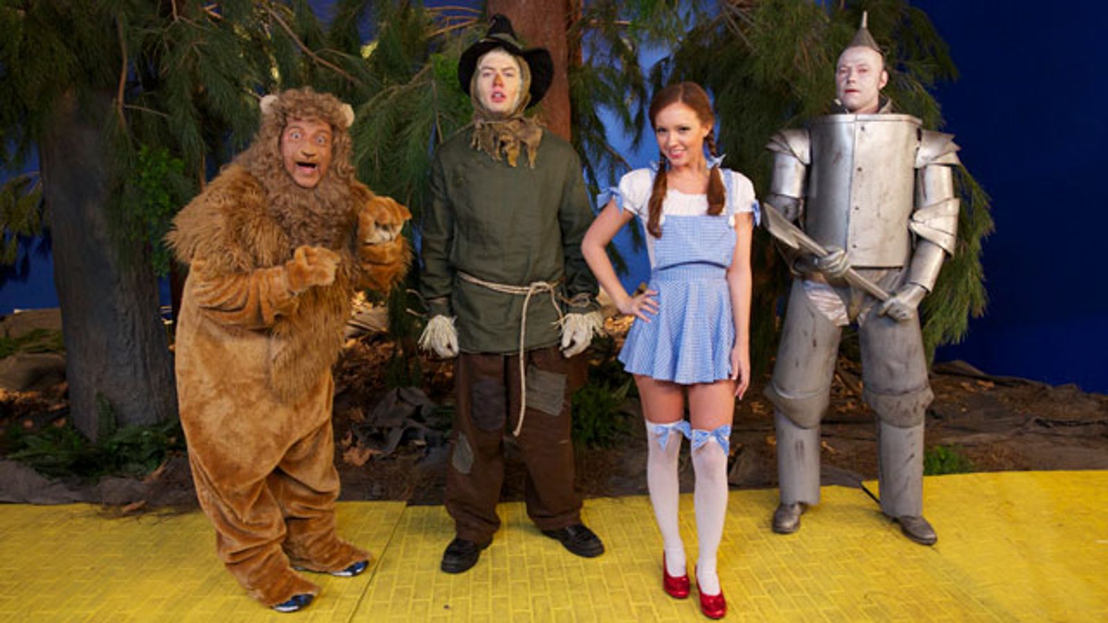 On the Set: 'Not the Wizard of Oz XXX'