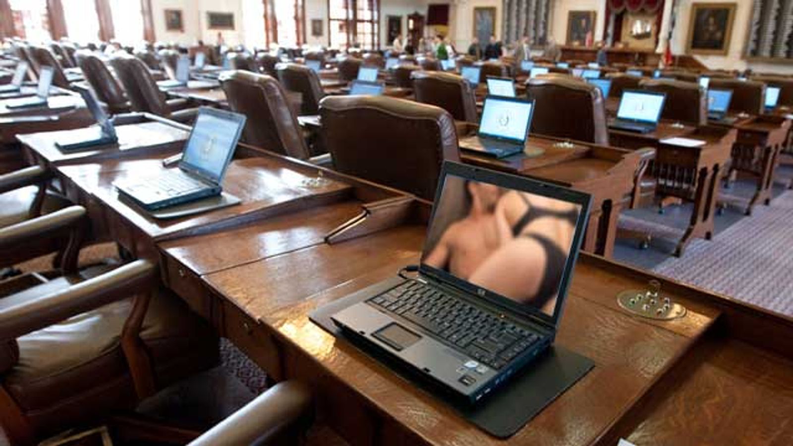 Porn Alleged to be a Fixture of Sexist Texas Legislature