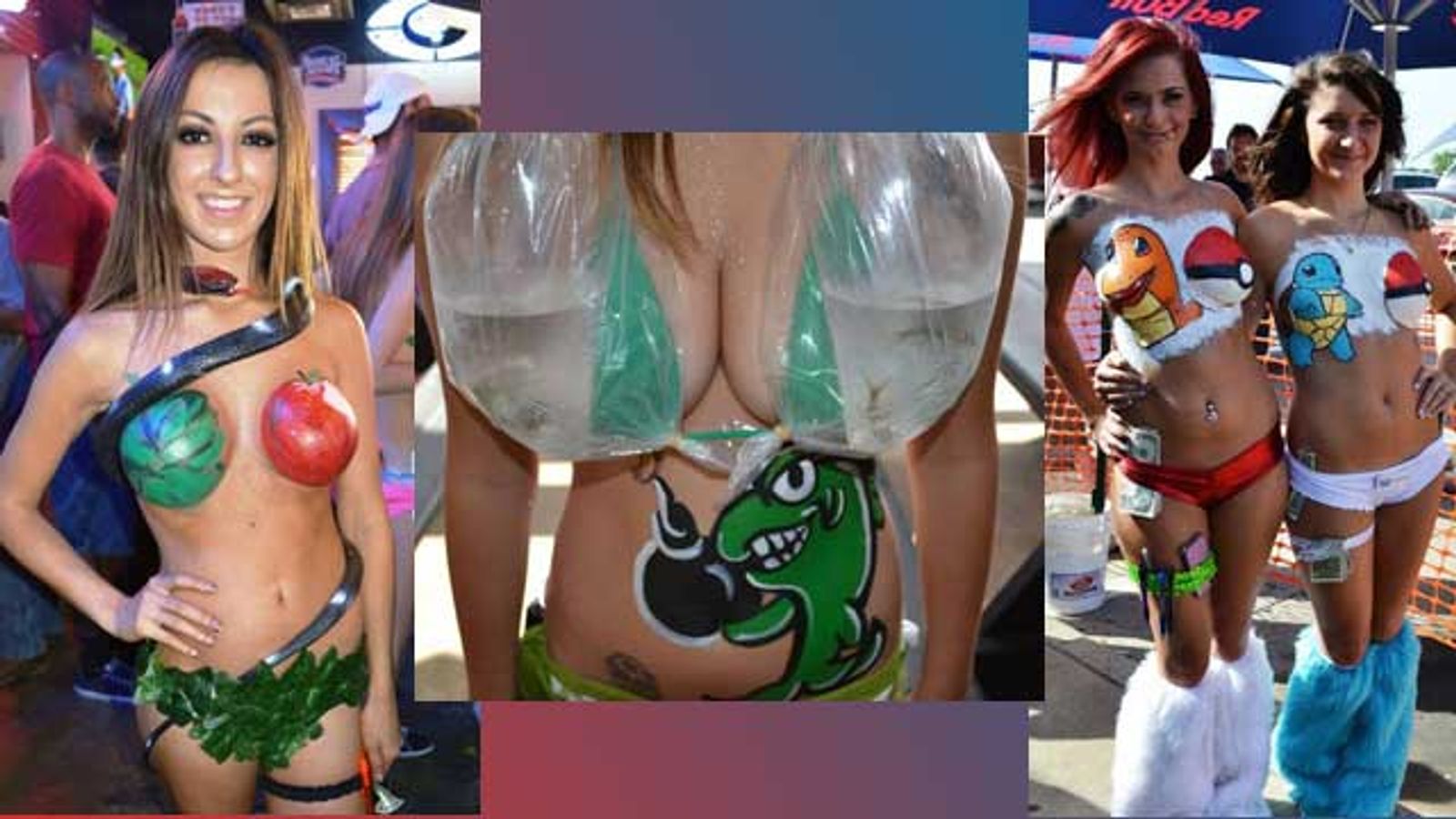 Body-Painted Waitresses a No-No in Ft. Worth and Lewiston | AVN