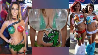 Body-Painted Waitresses a No-No in Ft. Worth and Lewiston