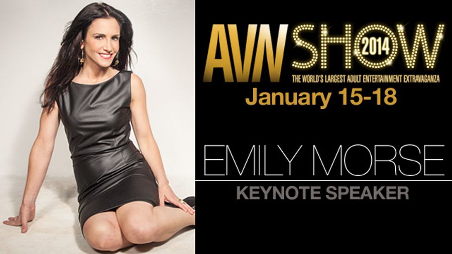 Emily ‘Sex With Emily’ Morse To Deliver Keynote at 2014 AVN Show