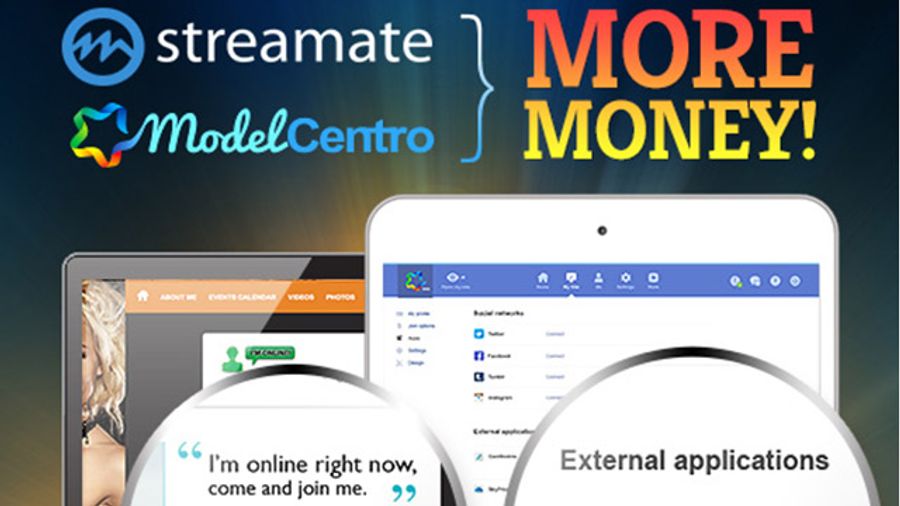 ModelCentro Partners with Streamate to Grow Model Income