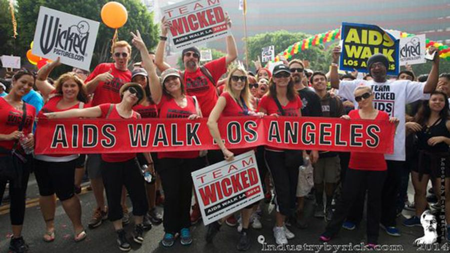 Jessica Drake & Team Wicked Raise Thousands for AIDS Walk LA
