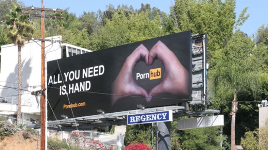 Pornhub's Sunset Strip Billboard Sends a Message