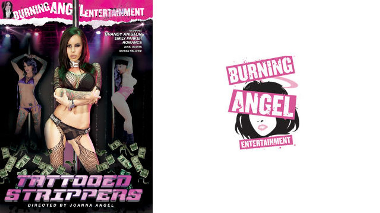 Burning Angel’s ‘Tattoed Strippers’ Available on DVD