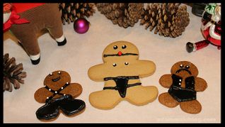 AdamMaleBlog.com Creates Naughty Gingerbread Cookie Tutorial