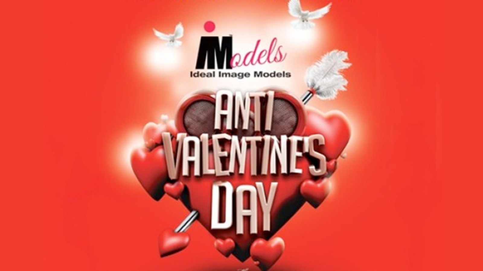 Ideal Image Models Host Valentine's Day Party in Hollywood