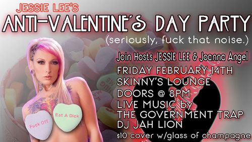 BurningAngel Jessie Lee Hosts Anti-Valentine's Day Party