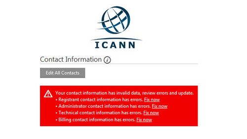 New WHOIS Info Verification Being Implemented by ICANN