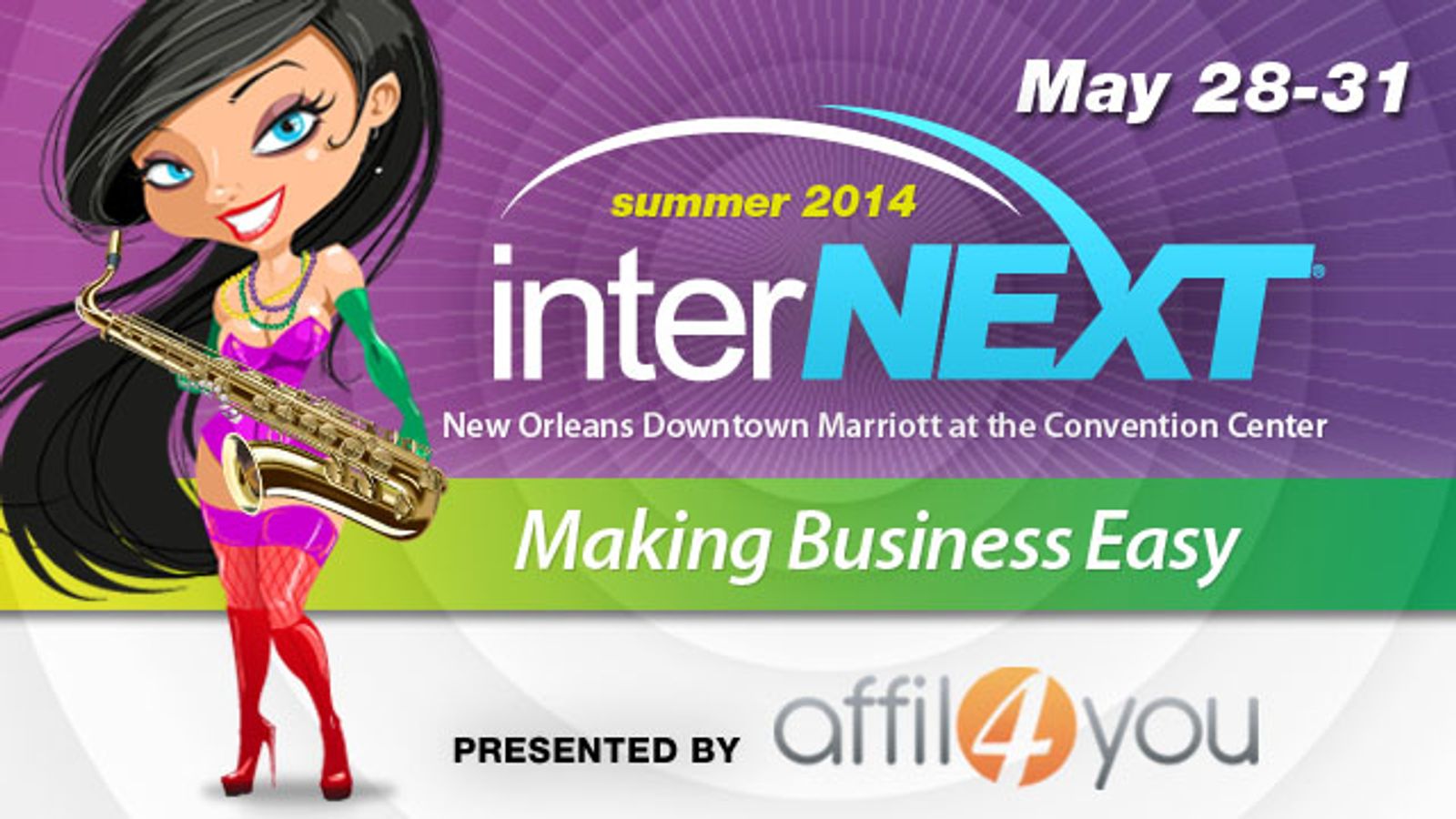 Affil4You is Presenting Sponsor at Internext New Orleans 2014