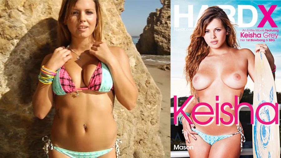 Mason Showcases Keisha Grey for Hard X