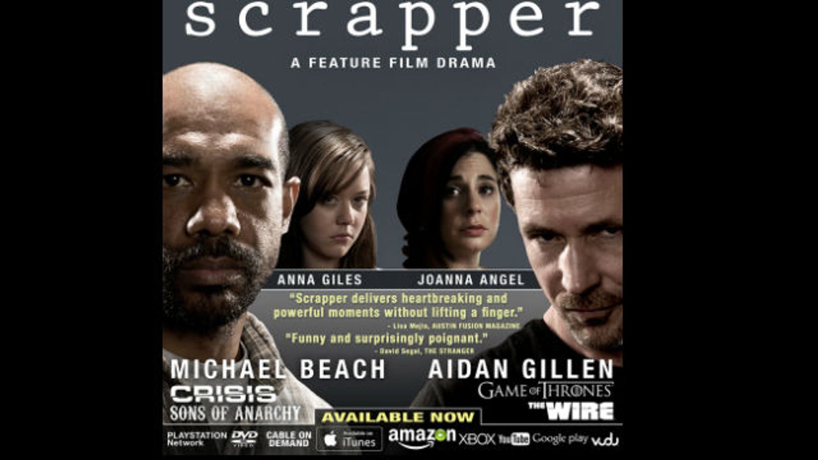 Indie Drama 'Scrapper' with Joanna Angel Available On-Demand