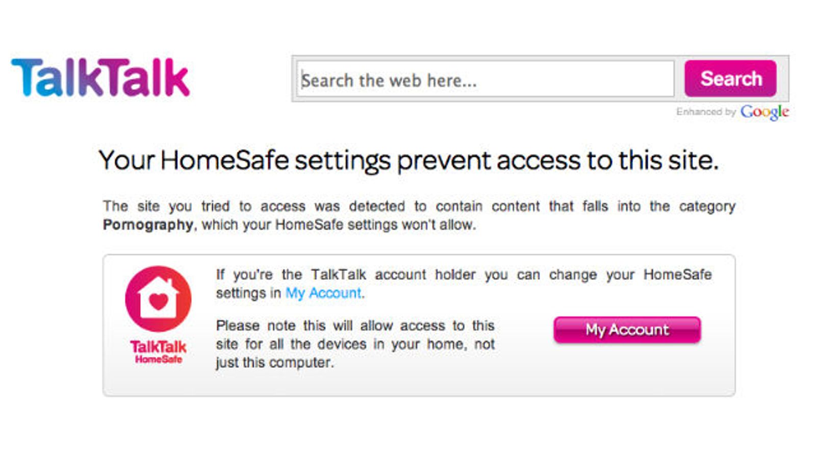 TalkTalk Apologizes for Filtering Women's Rights Website