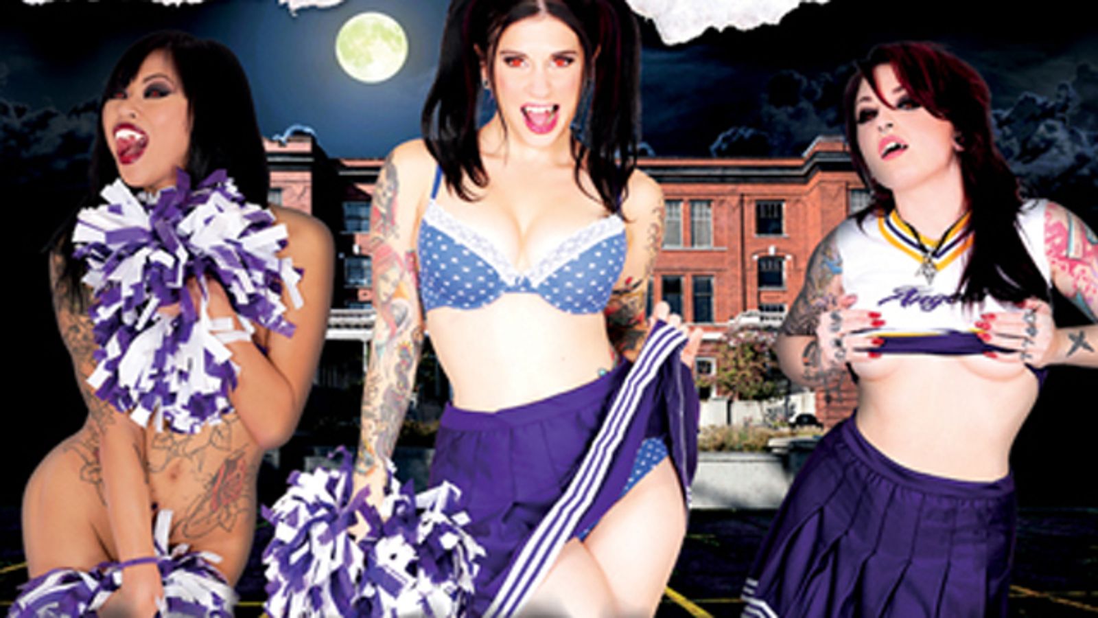 ‘Vampire Cheerleaders’ from Burning Angel Available on DVD