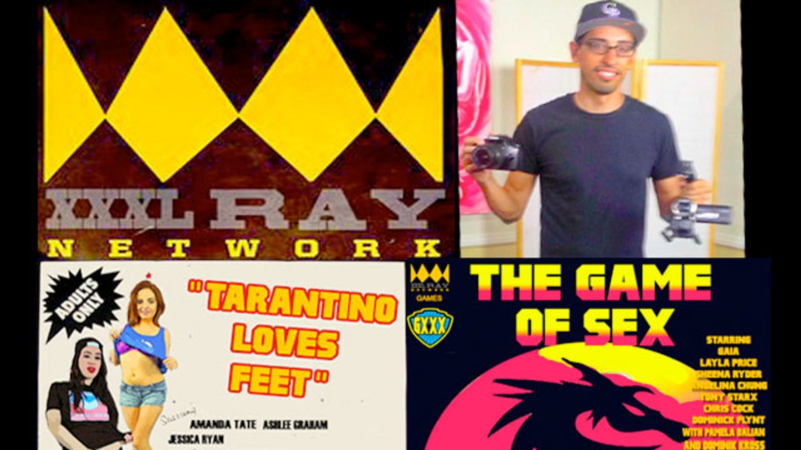 Tarantino XXX Creates the XXXL Ray Network