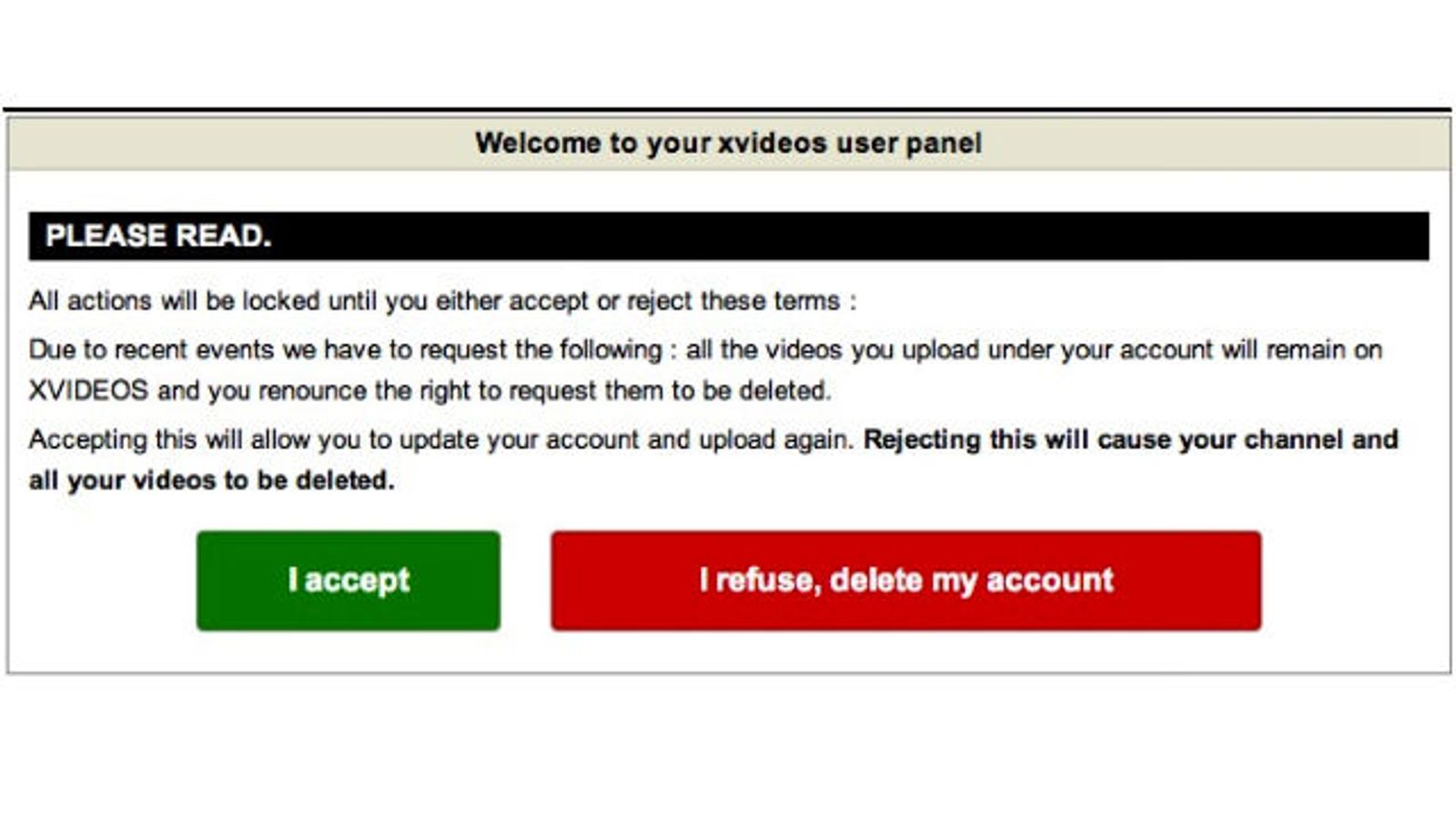 XVideos.com Tube Site Accused of Strong-Arming Uploaders