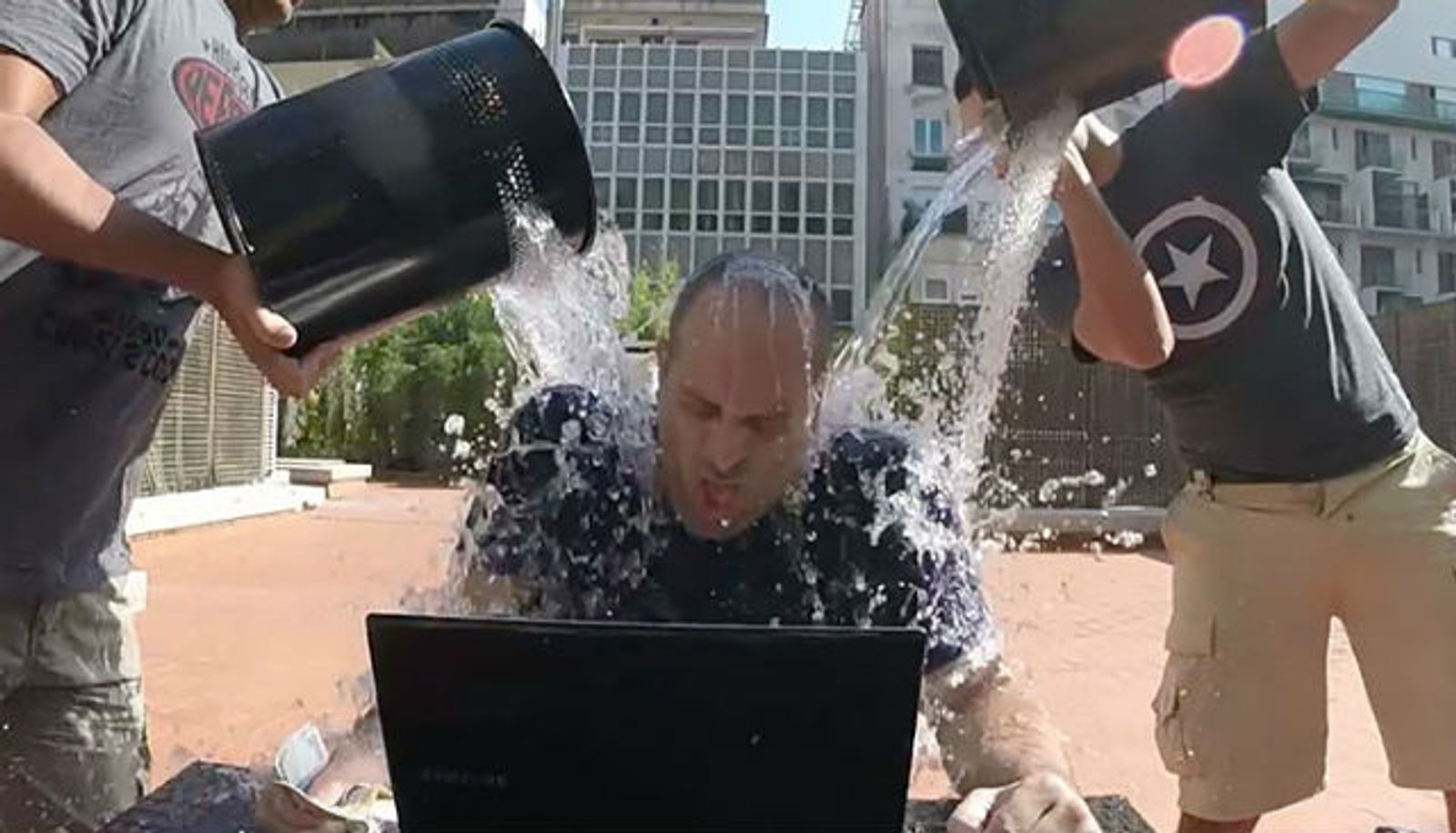 BaDoink Organizes Industry ALS Ice Bucket Challenges