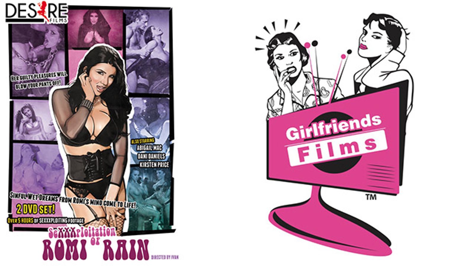 Girlfriends Releases Desire Films’ ‘Sexxxploitation of Romi Rain’