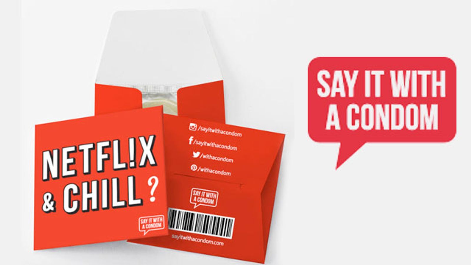 Say It With a Condom Releases 'Netfl!x and Chill' Rubber