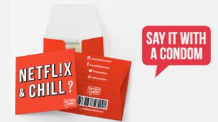 Say It With a Condom Releases 'Netfl!x and Chill' Rubber